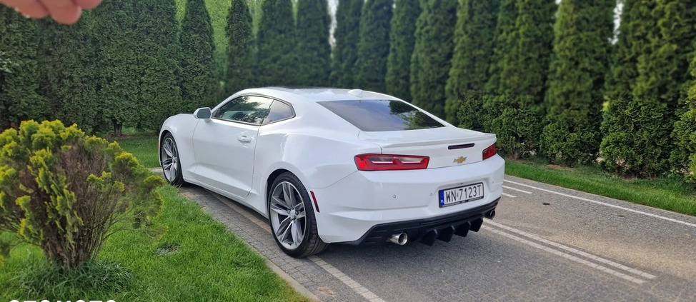 Chevrolet Camaro cena 92865 przebieg: 117000, rok produkcji 2017 z Miejska Górka małe 154